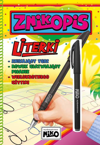 KSIĄŻECZKA ZNIKOPIS - literki*5685*
