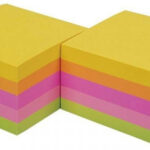 Karteczki/ Notes samoprzylepny 75x75mm 5 kolorów neon 450 kartek PULLMAN P0007 *0071*