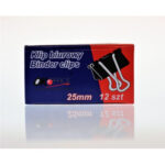 Klip biurowy 25mm/12szt. *0974*