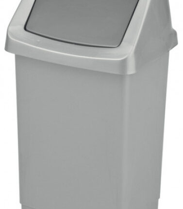Kosz uchylny CLICK-IT 25L CURVER szary/grafit*0267*