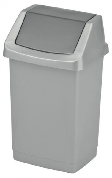 Kosz uchylny CLICK-IT 25L CURVER szary/grafit*0267*
