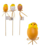 Kurczaki w skorupce na piku 1szt mix wzorów 27 cm SKE2*7517*