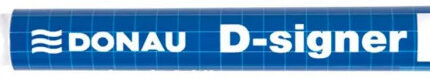 Marker suchościeralny DONAU D-Signer B czarny okrągły 2-4mm*10715*