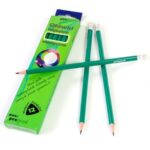 Ołówek Zielony z gumką 12sztuk Flexi 1619-T PSH*2960*9060*