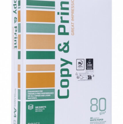 PAPIER KSERO BIAŁY A4 80g RYZA 500 ARKUSZY *5318*0009*