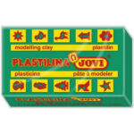 PLASTELINA JOVI 30SZT/50G ZIELONA*2820*
