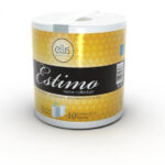 Ręcznik w roli ELLIS Estimo 100m 2 warstwy celuloza 500 listków*3087*