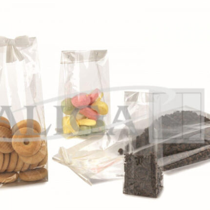 Torebki celofanowe 100szt 9x28+6cm FOC-2715 *2715*