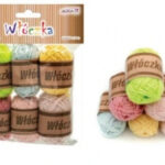 Włóczka 38m mix 6 kolorów WL-9410, WL-9427 *9410*9427*