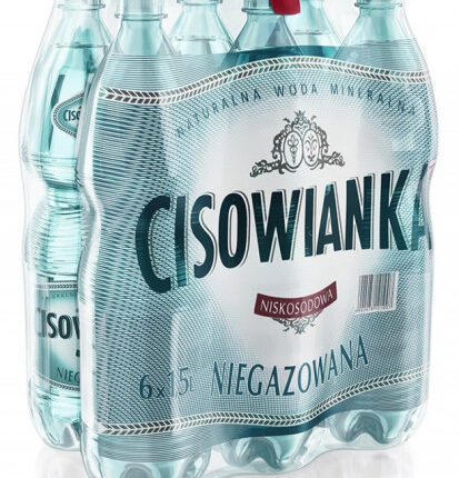 Woda CISOWIANKA 1.5l niegazowana zgrzewka 6 szt.*0201*