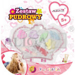 Zestaw pudrowy ZP-2395 6 cieni, 1 szminka, 1 pędzelek *2395*