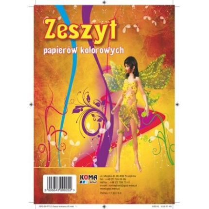 Zeszyt papierów kolorowych A-5 *4400*