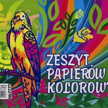 Zeszyt papierów kolorowych A4 *4417*