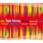 Zeszyt papierów kolorowych z połyskiem A4*0815*