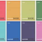 Zeszyt w kratkę 80 kartek. Mix wzorów okładek A5*1508*