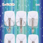 HACZYKI SAMOPRZYLEPNE Z RUCHOMYM UCHWYTEM 2x3cm PH-2822*2822*