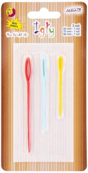 Zestaw igieł plastikowych z dużymi otworam IG-0889i *0889*