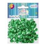 Cekiny halogenowe 8mm 10g. zielone *5956* - obrazek 2