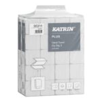 KATRIN PLUS 35311 - ręczniki ZZ super białe 20x200 listków - obrazek 2