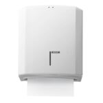 KATRIN 988113 - stalowy dozownik na ręczniki składane biały - obrazek 2