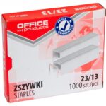Zszywki OFFICE PRODUCTS, 23/13, 1000szt.