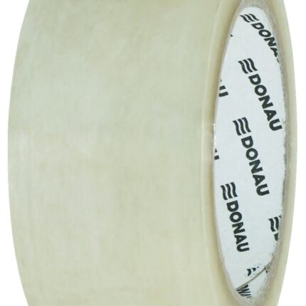 Taśma pakowa DONAU Solvent , 48mm, 60m, 42mikr., transparentna