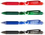 Długopis automatyczny Q-CONNECT , 1,0mm, wymazywalny, czarny - obrazek 2