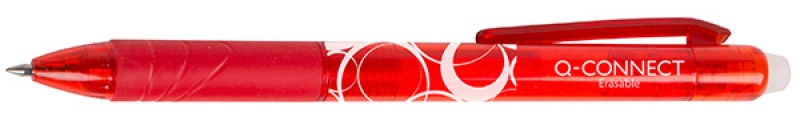 107213-69543-dlugopis_automatyczny_q_connect_1_0mm_wymazyw-800w Długopis automatyczny Q-CONNECT , 1,0mm, wymazywalny, czerwony - obrazek 1