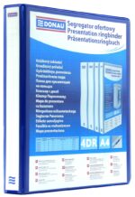 Segregator ofertowy DONAU, PP, A4/4RD/16, niebieski