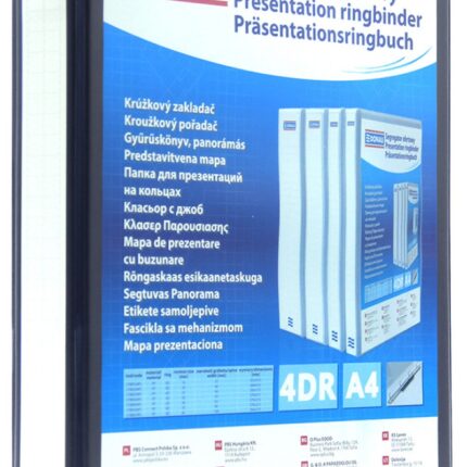 Segregator ofertowy DONAU, PP, A4/4RD/30, czarny