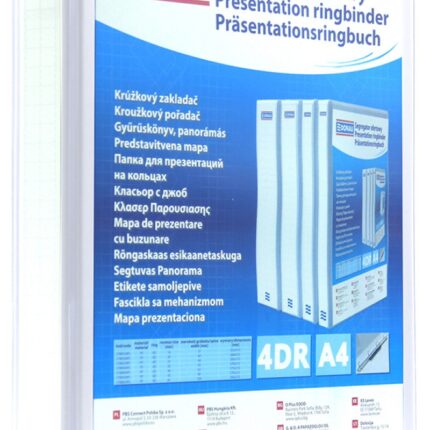 Segregator ofertowy DONAU, PP, A4/4RD/50, biały