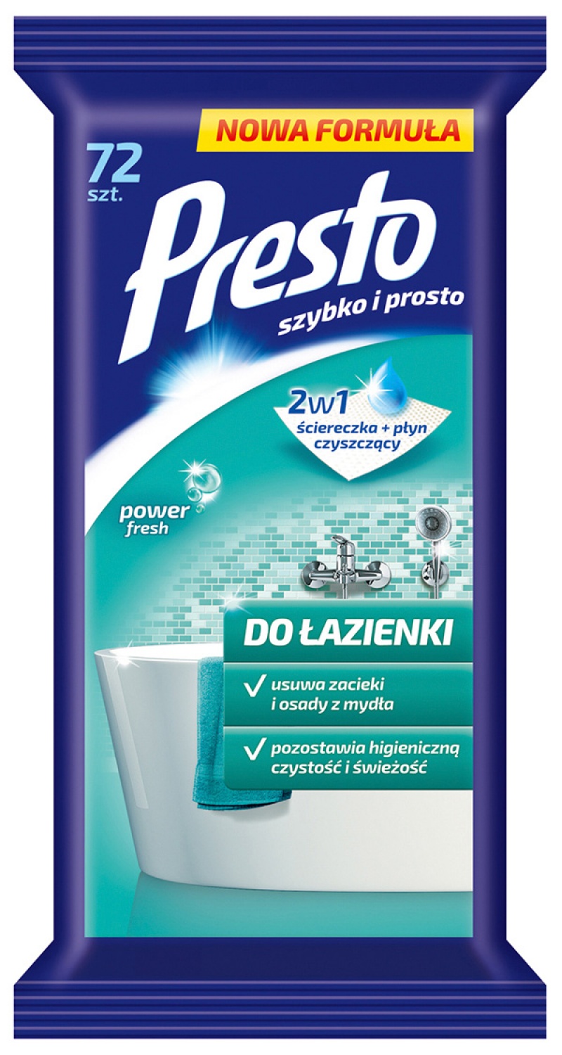 113056-72830-sciereczki_gospodarcze_presto_do_lazienek_72s-800w Ściereczki gospodarcze PRESTO, do łazienek. 72szt., białe - obrazek 1