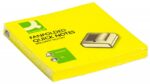 Bloczek samoprzylepny Q-CONNECT Brilliant Z-Notes, 76x76mm, 100 kart., neon, żółty