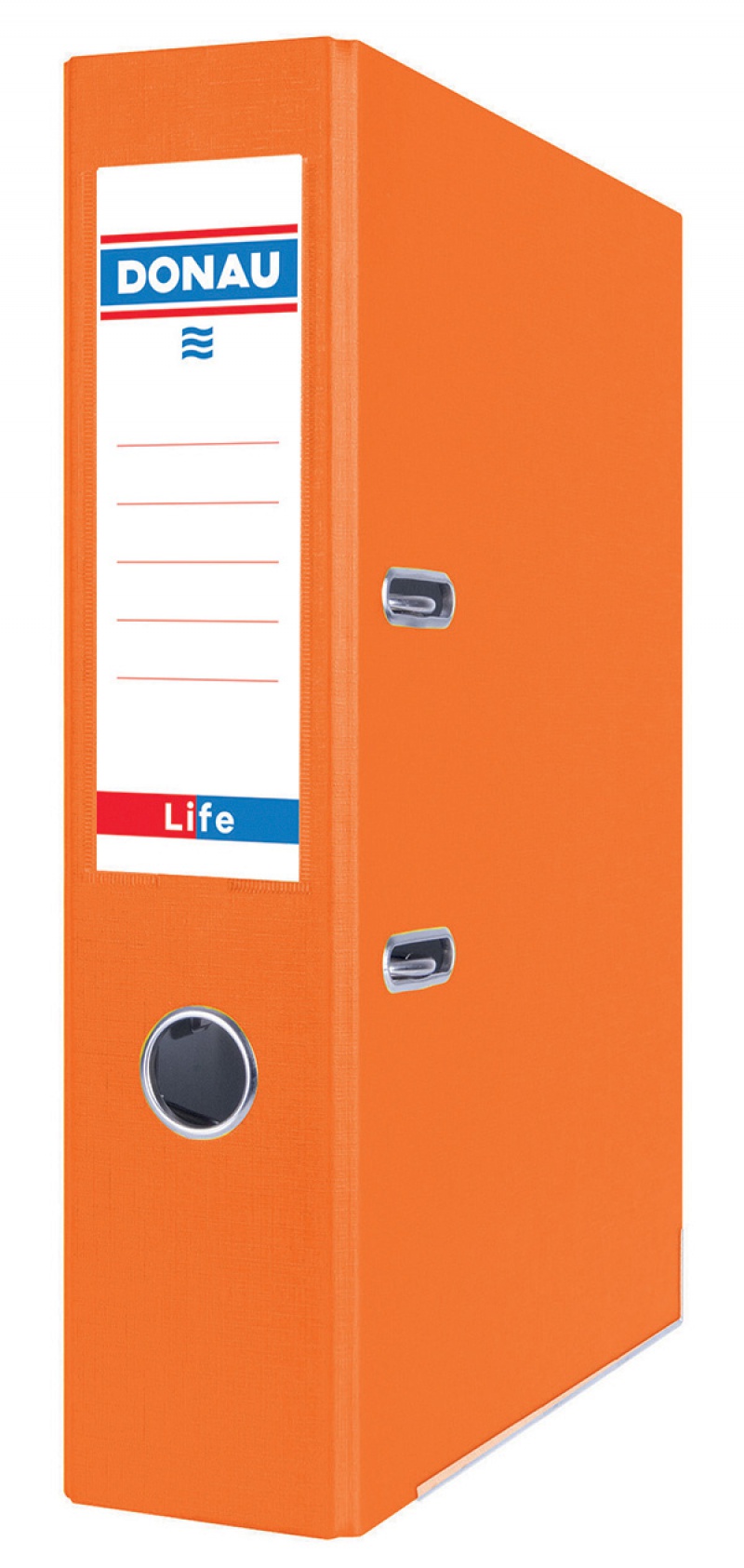 123540-128025-segregator_ringowy_donau_life_neon_a4_75mm_p-800w Segregator DONAU Life, neon, A4/75mm, pomarańczowy - obrazek 1