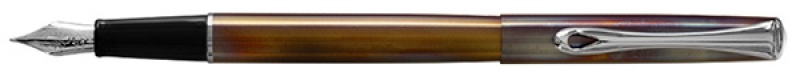 174121-168677-pioro_wieczne_diplomat_traveller_flame_f_bra-800w Pióro wieczne DIPLOMAT Traveller Flame, F, brązowy - obrazek 1