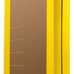 Teczka z gumką DONAU Life, Karton, A4, 500gsm, 3-skrz., żółty