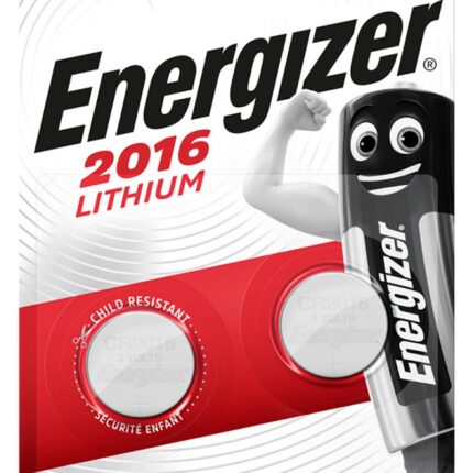 Bateria specjalistyczna ENERGIZER, CR2016,3V, 2szt.