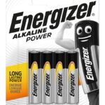 Bateria ENERGIZER Alkaline Power, AAA, LR03, 1,5V, 4szt.