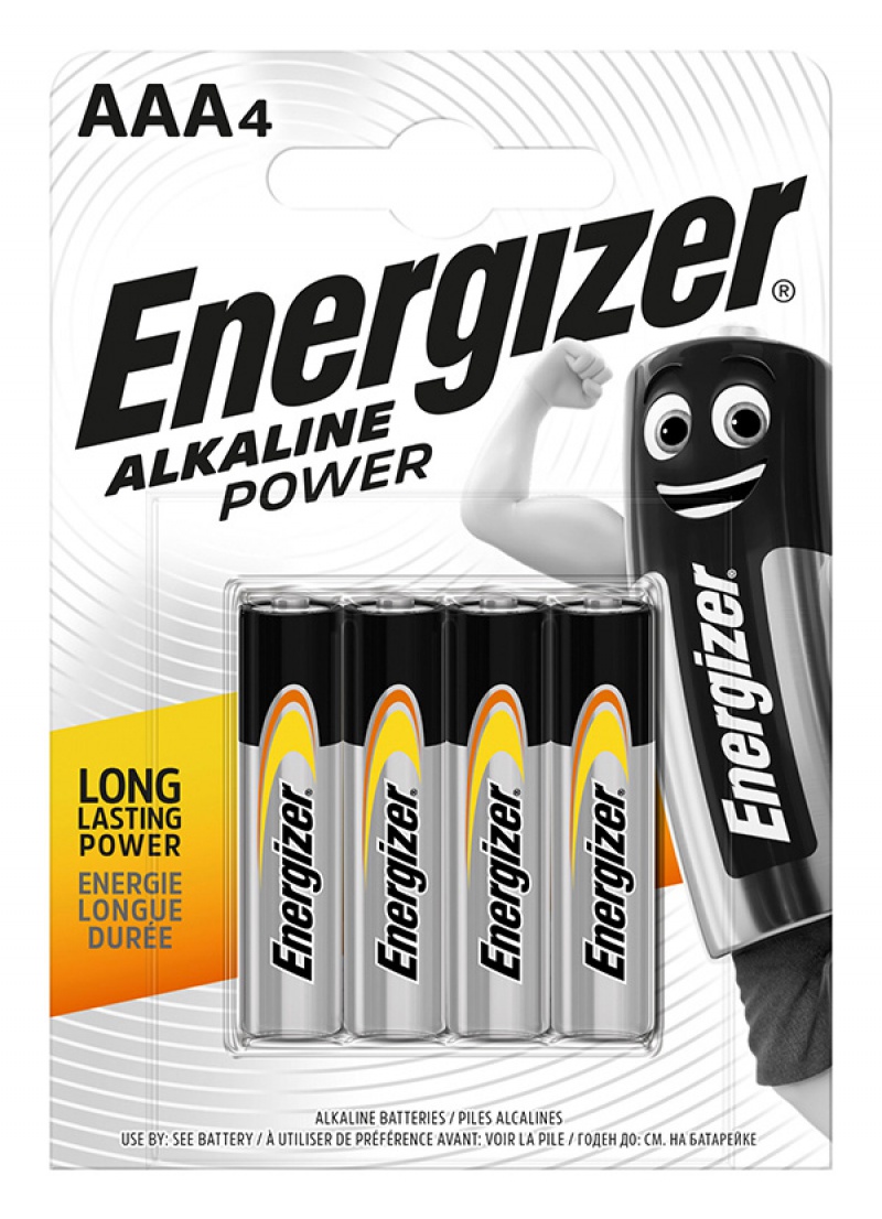 184682-24715-bateria_energizer_alkaline_power_aaa_lr03_1_5-800w Bateria ENERGIZER Alkaline Power, AAA, LR03, 1,5V, 4szt. - obrazek 1
