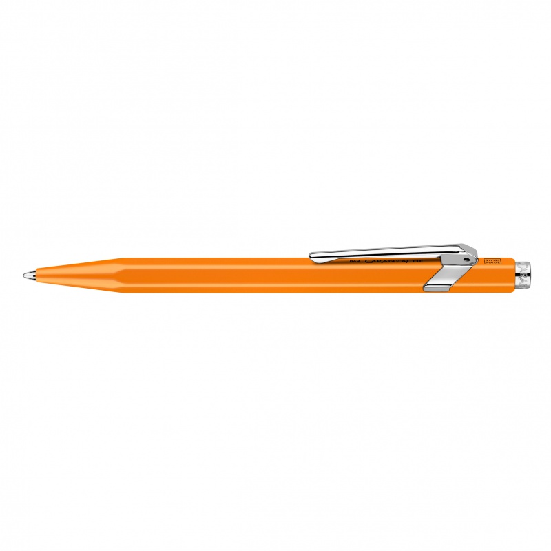 204032-207904-dlugopis_caran_d_ache_849_line_fluo_m_pomora-800w Długopis CARAN D'ACHE 849 Line Fluo, M, pomarańczowy - obrazek 1