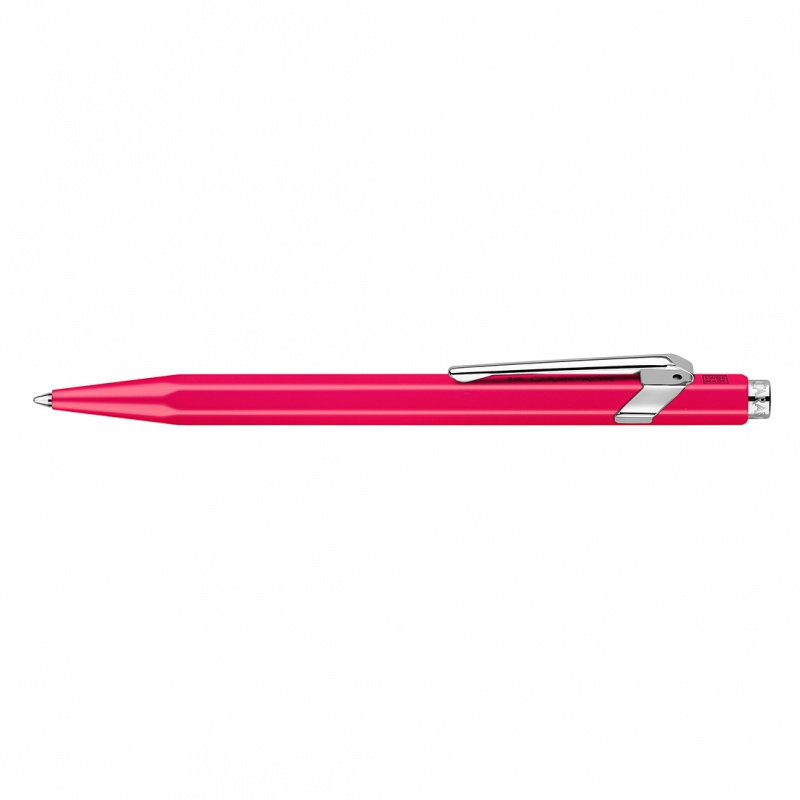 204036-207905-dlugopis_caran_d_ache_849_line_fluo_m_rozowy-800w Długopis CARAN D'ACHE 849 Line Fluo, M, różowy - obrazek 1