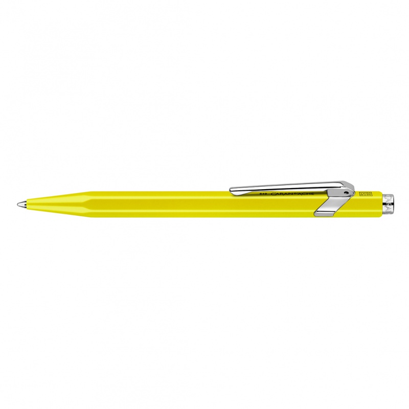 204044-207907-dlugopis_caran_d_ache_849_line_fluo_m_zolty-800w Długopis CARAN D'ACHE 849 Line Fluo, M, żółty - obrazek 1