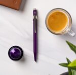 Długopis CARAN D'ACHE 849 Nespresso Arpeggio, M, w pudełku, fioletowy - obrazek 9