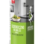 Ściereczki na rolce ANNA ZARADNA, 40 szt., białe, biały