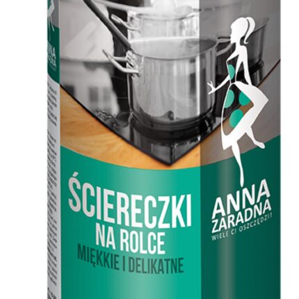 Ściereczki na rolce ANNA ZARADNA, 50 szt., niebieska fala