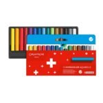 Kredki akwarelowe woskowe CARAN D'ACHE Swisscolor, kartonowe pudełko, 15 szt. - obrazek 2