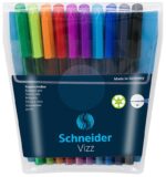 Długopis SCHNEIDER VIZZ, M, 10szt., pudełko z zawieszką, mix kolorów - obrazek 2