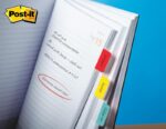 Zakładki indeksujące POST-IT® do archiwizacji (686-PGOEU), PP, silne, 25,4x38,1mm, 3x22 kart., mix kolorów - obrazek 5