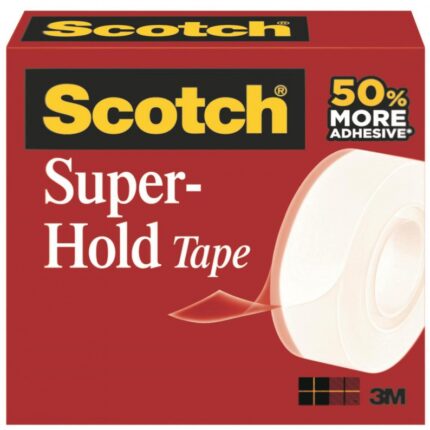 Taśma biurowa SCOTCH® Super-Hold, (700K), super mocna, 19mm, 25,4m, transparentna