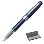 Pióro wieczne Platinum Plaisir Blue, F, niebieskie - obrazek 3